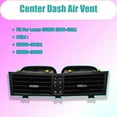thumbnail image 2 of Center Dash AC Outlet Air Vent Panel, Fits For ​Lexus GS350 2006-2011, OE:55660-30411 55660-30900, Dashboard Trim Cover Outlet Grille Panel.-black-middle, 2 of 6