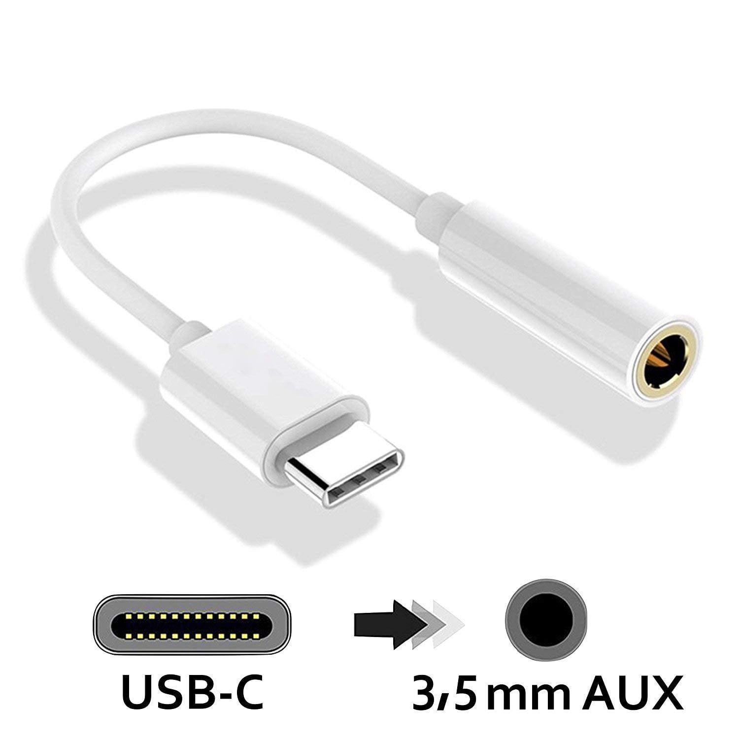 USB Type C to 3.5mm Headphone Jack Adapter for Pixel 2/ 2XL/3/3XL