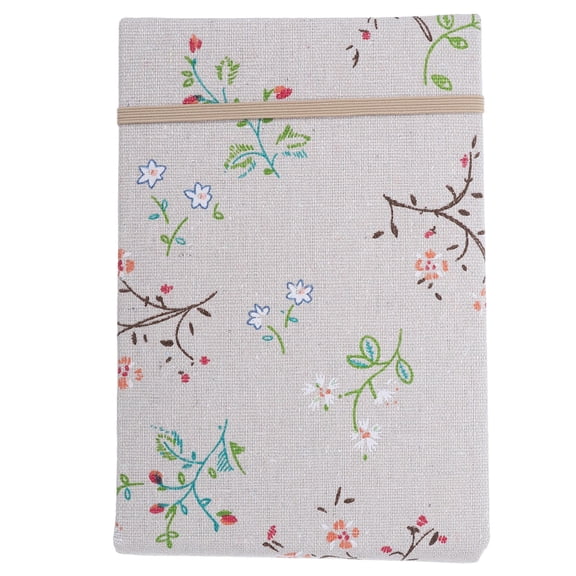 HEATSHAKING Portable Linen Cover Mini Photo Album for Home Use with Slip in Pages and Durable Fabric