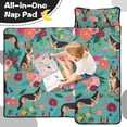 thumbnail image 4 of German Shepherd with Pioneer Flower Toddler Nap Mats for Kids Preschool,Sleeping Mat Bag or Kids,Toddler Sleeping Bag,Toddler Nap Mat or Daycare, 4 of 6