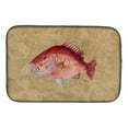 thumbnail image 1 of Carolines Treasures 8812DDM Strawberry Snapper Dish Drying Mat, 1 of 1