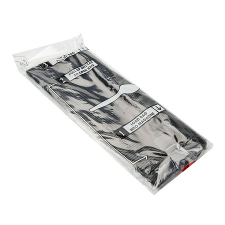 Mind Reader Spoon Dispenser Refills Plasticware Cutlery Replacement Packs for Bulk Utensil Organizer Pack of 100 Polystyrene Black