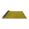 thumbnail image 2 of Ahgly Company Indoor Rectangle Solid Yellow Modern Area Rugs, 8' x 10', 2 of 4
