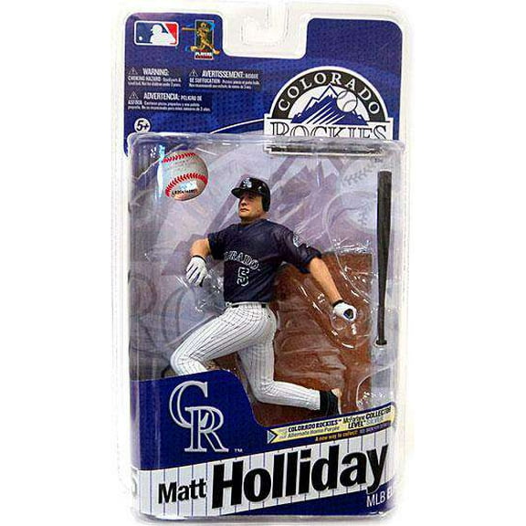 Matt Holliday Action Figure Purple Jersey MLB Colorado Rockies