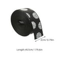 thumbnail image 6 of WEUVEB Durable Black Polyester Ribbon for Volleyball Themed Crafts and Wreaths, 6 of 9