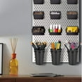 thumbnail image 5 of WEUVEB Multi-Function Pegboard Storage Cups with Hanging Hooks, Pegboard Accessories, 10.20X7.00X7.00CM, 5 of 9