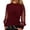 Wine, variant on Women's Sequin Top, Sheer Mesh Long Sleeve Sparkling Blouse, Sexy Bodycon Party Shirt for New Year's Eve, Festive Going Out Tops for Women, Evening Wear Blouse Black