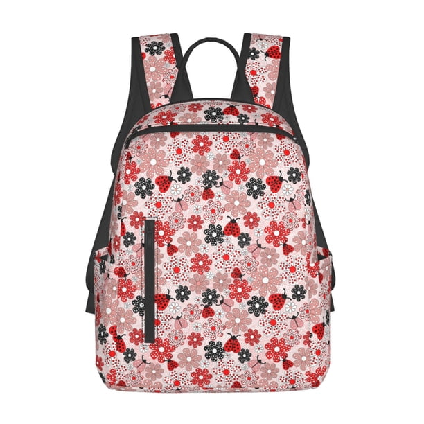 Easygdp Cute ladybugs red para Easygdp Yak - Mochila Casual Ligera y Resistente para Viaje y Senderismo para Hombres y Mujeres