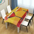 thumbnail image 4 of Yayeee Tablecloths 54" x 54" Rectangle Wrinkle Resistant Party Table Cover, Orange Cocktails, 4 of 8