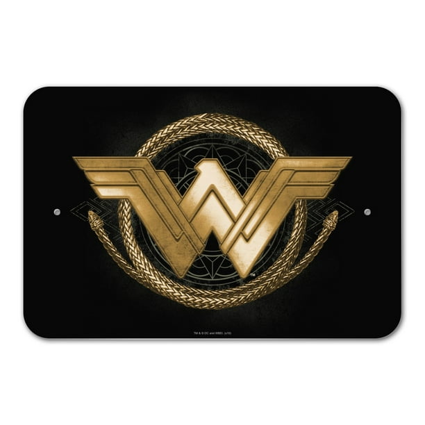 Download Wonder Woman Movie Golden Lasso Logo Home Business Office Sign - Walmart.com - Walmart.com