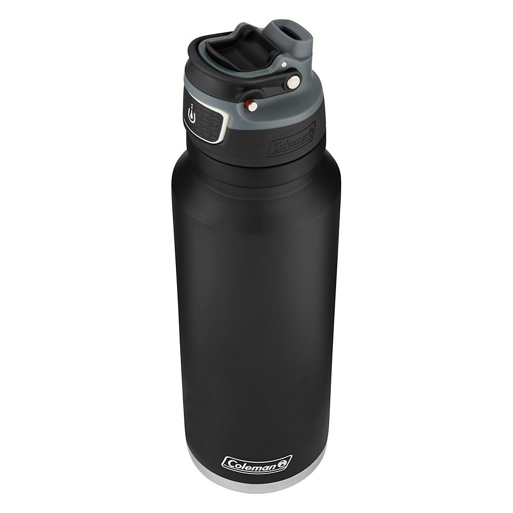 Coleman Autoseal FreeFlow Stainless Steel Insulated Water Bottle, 40 oz, Black - image 4 of 9
