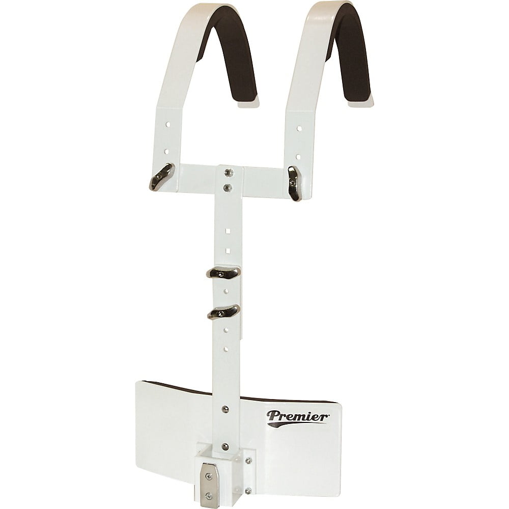 Premier Parade Series Snare Drum Harness White