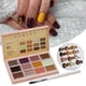 thumbnail image 3 of Kit de paleta de esmaltes de uñas en gel sólido de 12 colores, barniz LED para dibujo DIY en casa Moca de té con leche, 3 of 8