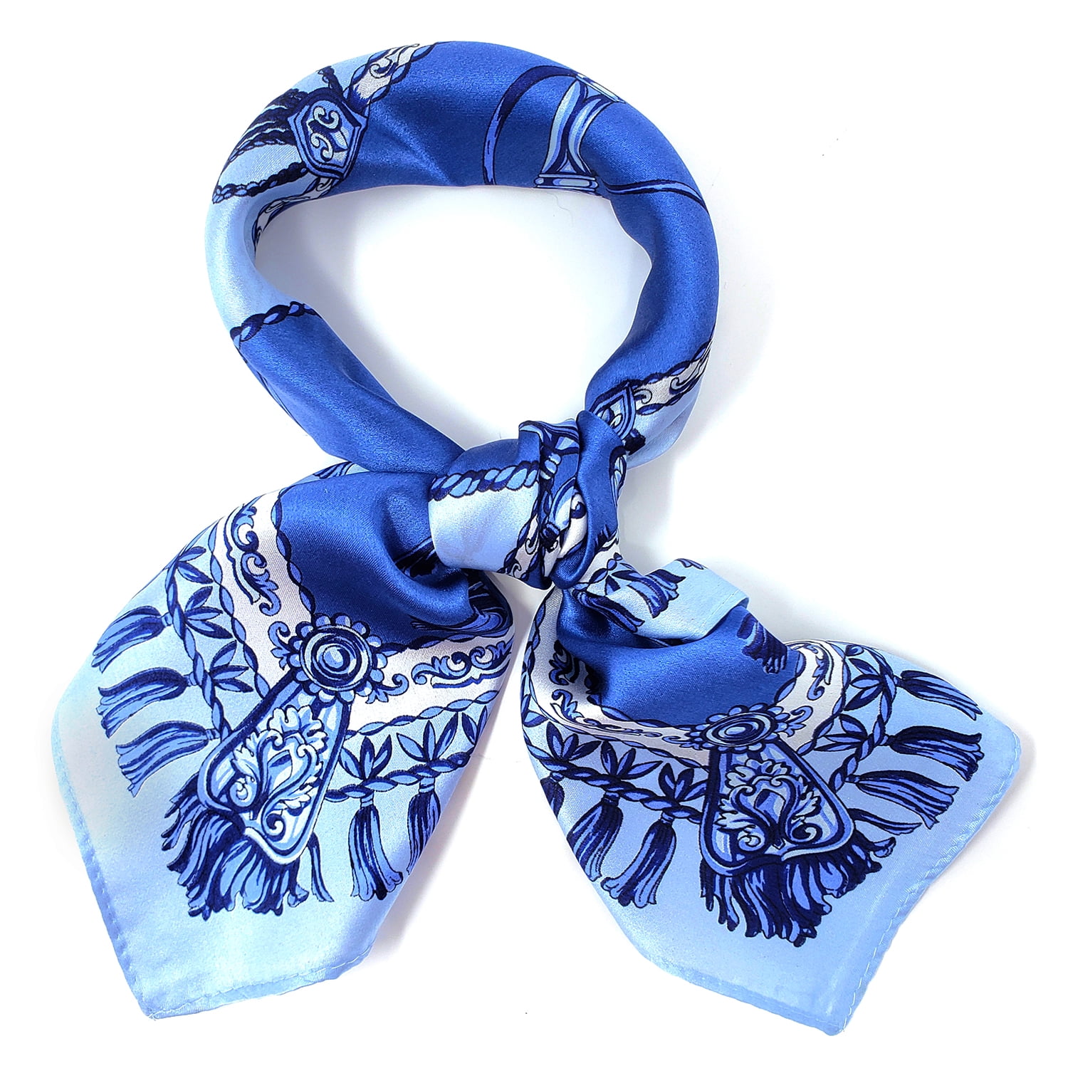 Neckerchief for Women 100 Mulberry Silk Neck Scarf Size 21 x 21