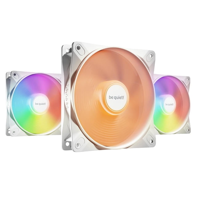 be quiet! LIGHT WINGS LX 120mm PWM high-speed BL125 120 mm ARGB LED Case Fan - Triple Pack