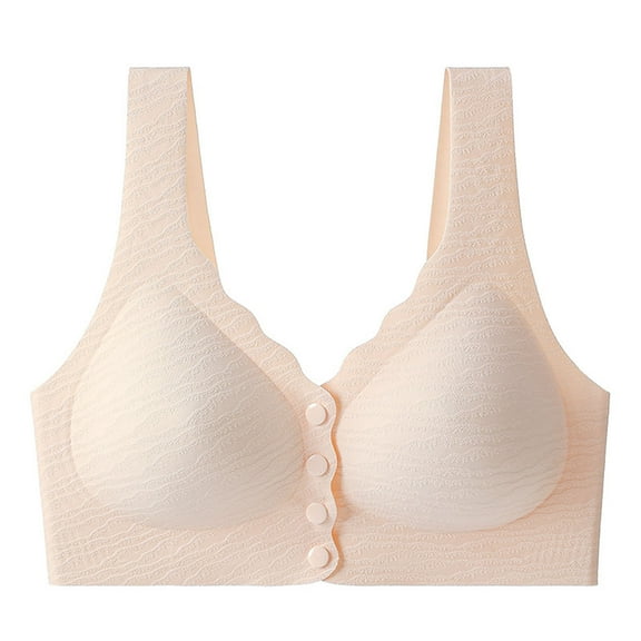 snilers Sports Bras for Women Front Closure Mastectomy Bra Comfortable Convenient Wirefree Push Up Bras Full Coverage Bralettes