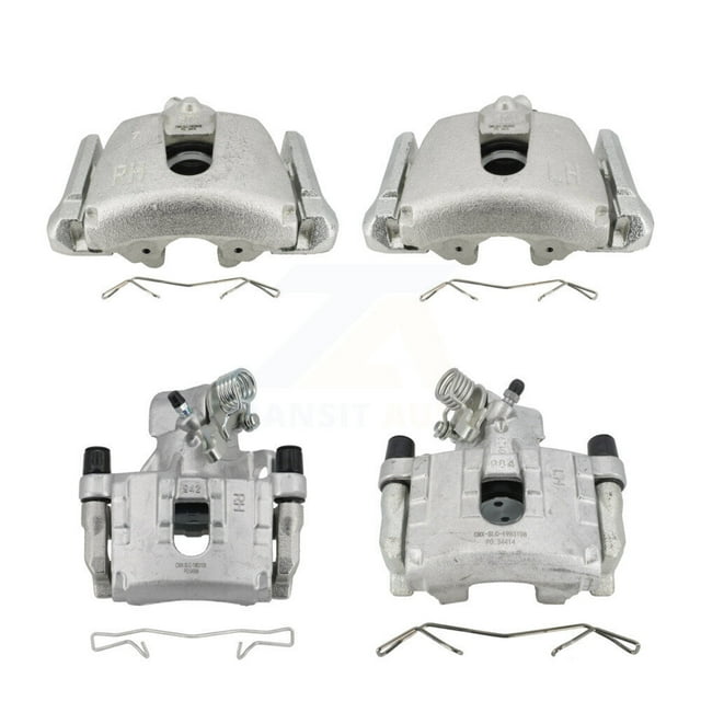 CMX Front Rear Disc Brake Caliper Assembly Left Right Side (Driver Passenger) Kit for Car 2008-2010 2012-2015 Mazda 5 KBC-100545