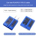 Network rj45 tester micro usb cable two power supply wire tool RJ11