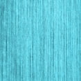 thumbnail image 1 of Ahgly Company Indoor Square Abstract Light Blue Contemporary Area Rugs, 4' Square, 1 of 4