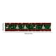 thumbnail image 3 of Mantel navideño de 72 x 13 pulgadas, bandera navideña para mesa, impermeable, decoración para mesa de centro, mantel largo, suministros de decoración navideña., 3 of 5