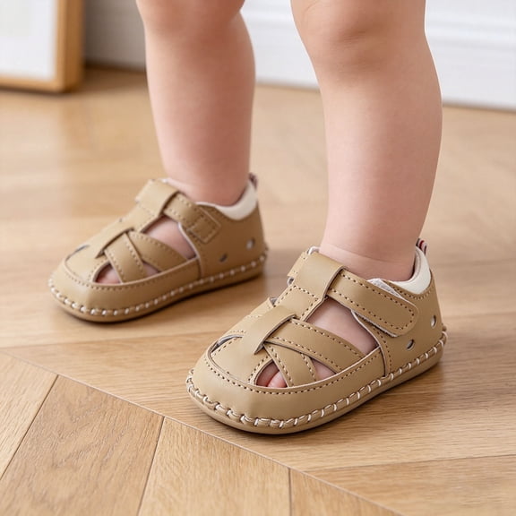 TIANZEN Baby Sandals Soft Sole Breathable First Toddler Shoes For Boys And Girls Baby Flip Flops Girls