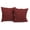 Red, variant on Newpoint Microsuede 16-Inch-by-16-Inch and Down Filled Pillows, Black, 2-Pack