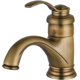 thumbnail image 1 of Grifo clásico para lavabo de baño, rendimiento antigoteo que garantiza la conservación del agua, estructura de latón de primera calidad con burbujeador ABS, estilo cascada, fácil de instalar y, 1 of 5