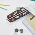 thumbnail image 6 of Pofeuu Funny Dogs Print Leather Pencil Case, Leather Pencil Pouch Large Capacity, Big Pencil Pouch with Zipper Vintage Pen Bag Fountain Pen Holder, 6 of 7