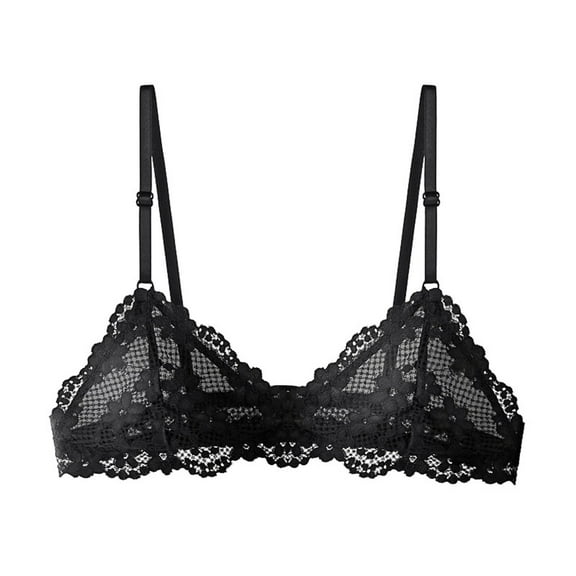 Push Up Bras for Women Women's Fashion Bra Camisole Bras Cup Chest Fashion Female Comfortable Underwear Vest Floral Lace Bralette Wear Underwear Plus Size Lace Bras Underwire Brassiere Everyday Bras
