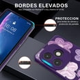 thumbnail image 3 of Threehao Funda para Realme GT 6 y Realme GT 6T Case Uso Rudo, Ultra Delgado Flexible Púrpura Suave T, 3 of 6