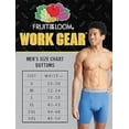 thumbnail image 2 of Fruit of the Loom Men's Work Gear Cotton Stretch Boxer Briefs 3 Pack 2XL, 2 of 5