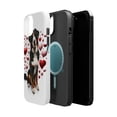 thumbnail image 2 of DistinctInk Tough Case for Apple iPhone 13 MINI (5.4" Screen), Compatible with MagSafe Charging - Valentine's Day Entlebucher Mountain Dog, 2 of 6