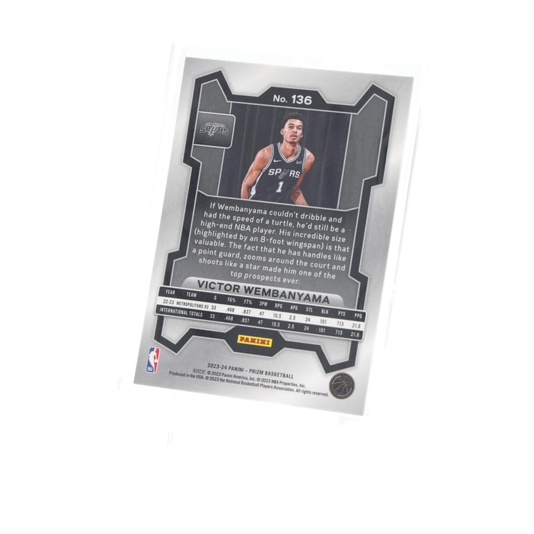 Victor Wembanyama Rookie Panini Instant 2023 - PSA 8 - San Antonio Spurs