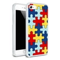 thumbnail image 1 of Autism Awareness Diversity Puzzle Pieces Protective Slim Fit Hybrid Rubber Bumper Case for Apple iPhone 7, 1 of 3