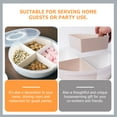 thumbnail image 3 of Phenofice Dried Fruit Tray Snack Storage Box White 1Pack For Graduation Ceremony, 3 of 8