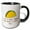 Black/White, variant on 3drose, Creative and Unique Lets Taco Bout How Much I Love You, 11oz Two-tone Black Mug