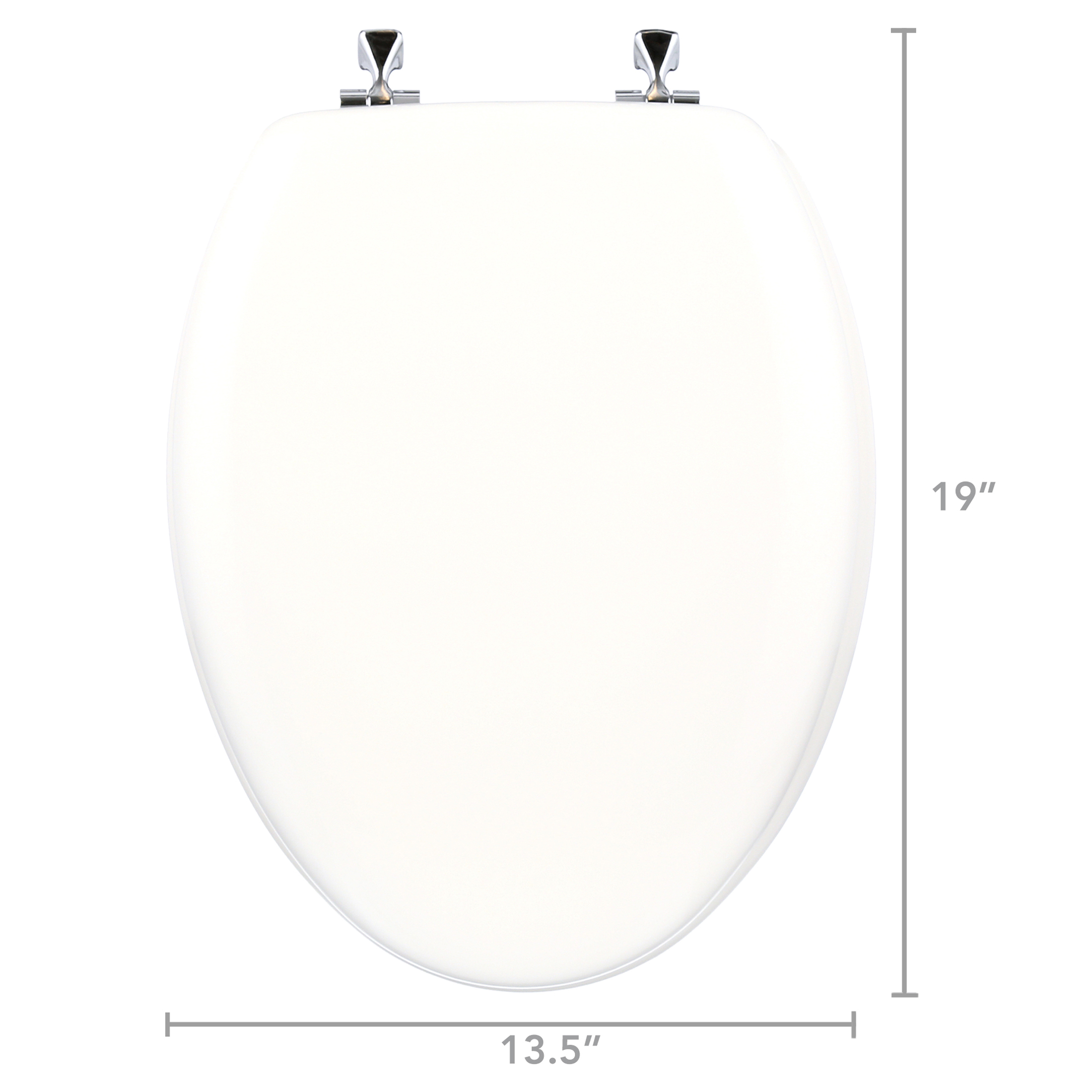 Mayfair Edgewater Elongated Wood Toilet Seat photo 6