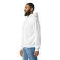 thumbnail image 4 of Wire Delight Men’s Hoodie, Heavy Blend Casual Pullover Hooded Sweatshirt with Pouch Pocket, White, XL, 4 of 5