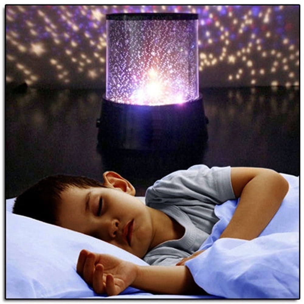 Romantic LED Starry Night Sky Projector Lamp Kids Star light Cosmos Master/ Gift 