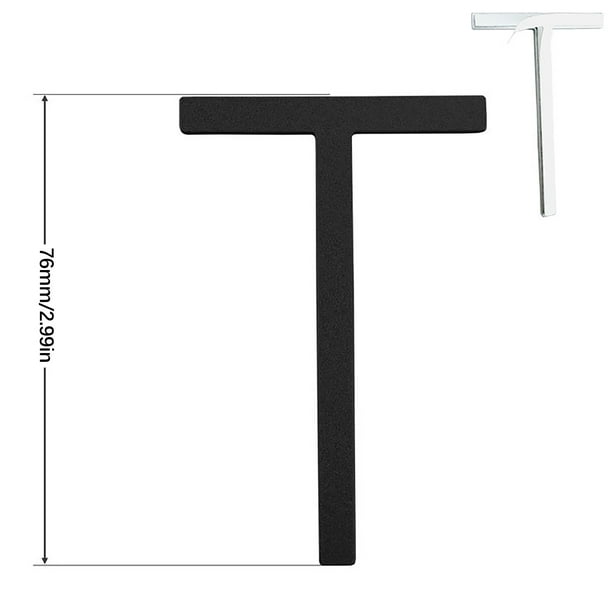 Herramientas y mejoras para el hogar Número de puerta digital de acero inoxidable de 3 pulgadas y 76 mm para villas, comunidades, patios, oficinas y edificios.