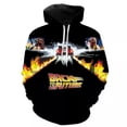 thumbnail image 3 of Sudadera con capucha con estampado 3D de la película Regreso al futuro para hombre y mujer, sudaderas de gran tamaño a la moda, sudaderas con capucha para niños, chándal, ropa para hombre, 3 of 5