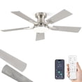 thumbnail image 1 of Ventilador de Techo ZMISHIBO de 42" Empotrado con LED Regulable, 1 of 9