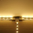 thumbnail image 2 of nipocaio Connecteur de Bande LED 10mm 4 Broches Connecteurs RGB Connecteurs de Bande Lumineuse LED 5 Pcs, 2 of 5