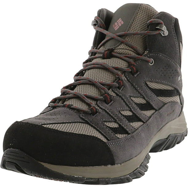 columbia men's crestwood mid waterproof hiking boots
