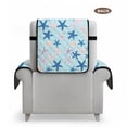thumbnail image 7 of TSOVTHRID Blue Starfish Print Recliner Chair Cover Non Slip Chair Covers for Reclining Chairs with Pocket Washable Reclining Chair Cover Stay in Place Furniture Protector for Pets, 7 of 7