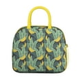 thumbnail image 2 of Lunch Bag Lunch Box for Women Reusable Insulated Lunch Bags,Water-Resistant Bananna and Leaves Cooler Lunch Tote Bag, Large Capacity for Work Travel Picnic, 2 of 6