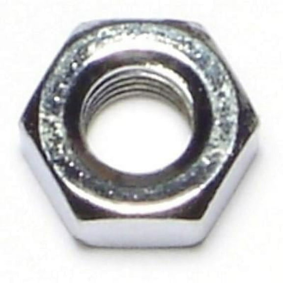 1/4"-28 Chrome Plated Grade 5 Steel Fine Thread Hex Nuts HNS5-112 (10 pcs.)