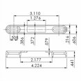 thumbnail image 3 of Garde-mortaise pour Porte de Patio PM410, 3 of 4
