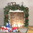 thumbnail image 5 of 4Pcs 10ft Christmas Garland with Berries & Cones, Built-in Timer and Rich Textures for Festive Decor, 5 of 8
