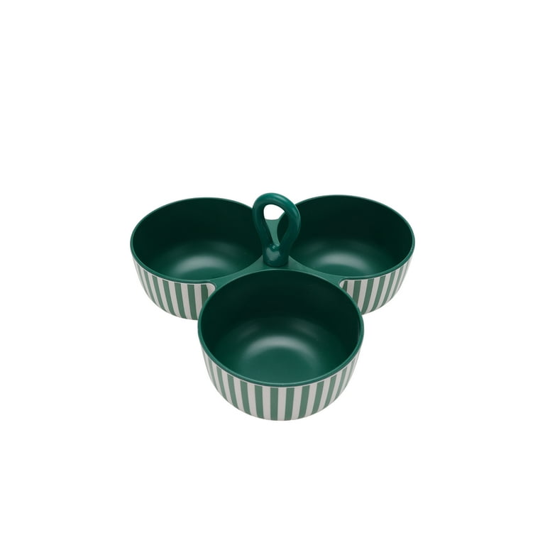 セルペネ　スリーウェイクレンジング＆ウォッシュ アトコントロール3本セット Mainstays by Becky G. & Alejandra Bamboo Melamine Triple Condiment